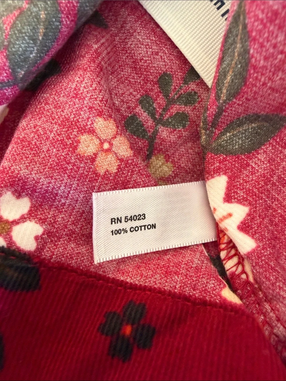 NWT BabyGAP Girls' Burgundy Floral Long-Sleeve Dress